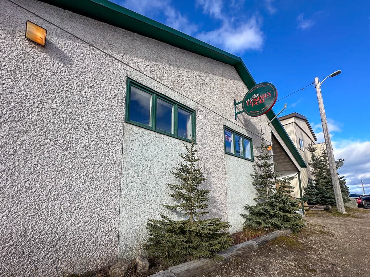 Tundra Pub in Churchill, Manitoba