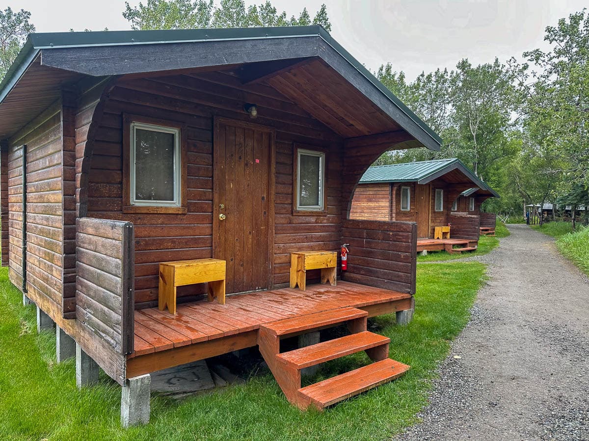 Cabins for Brooks Lodge in Katmai National Park in Alaska