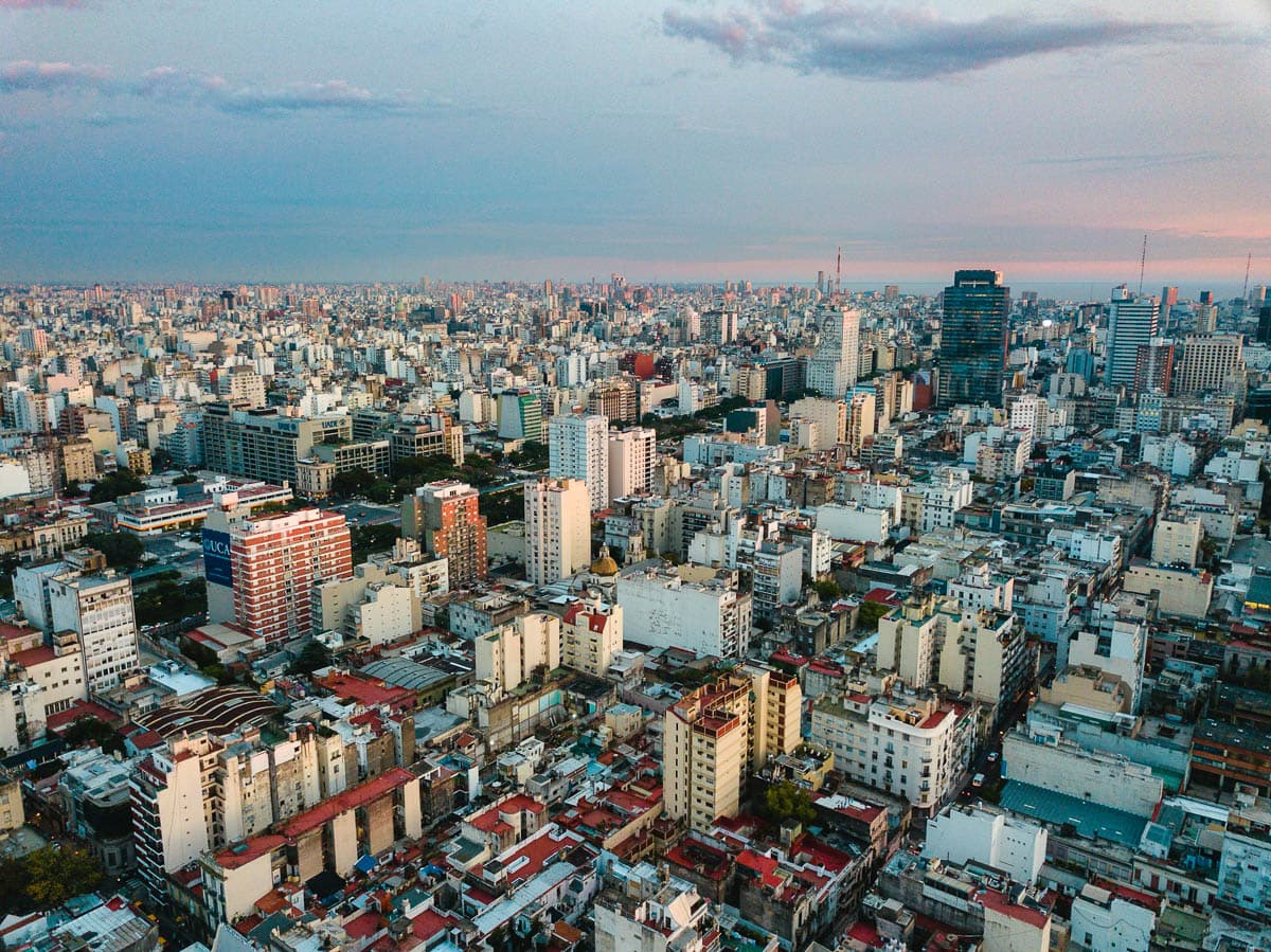 Skyscrapers in Buenos Aires, Argentina