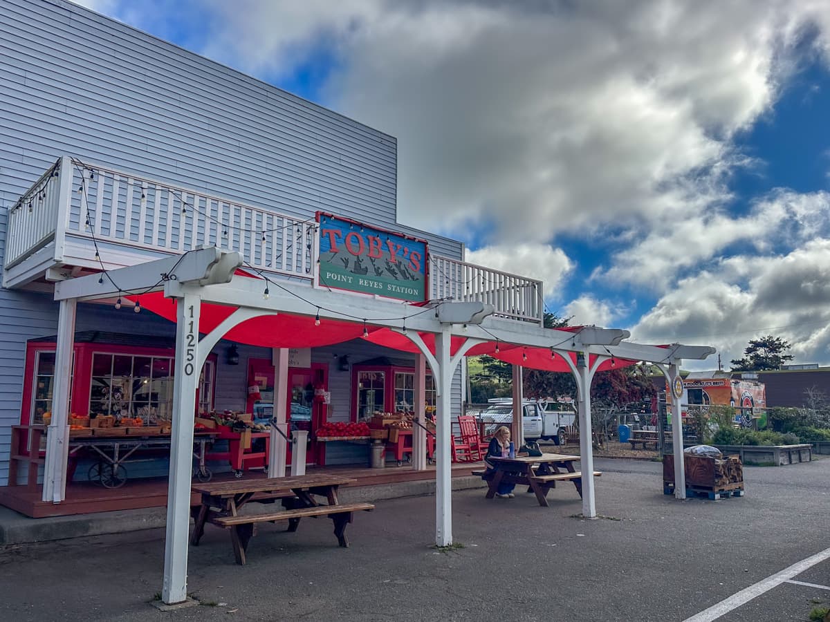 Storefront in Point Reyes Station, California